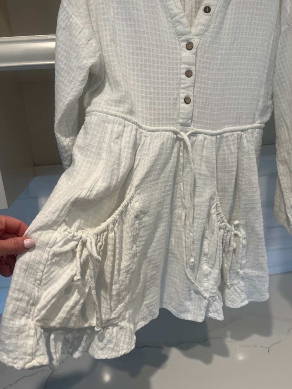 Free People So Serene Mini Dress size Small - Picture 10 of 11